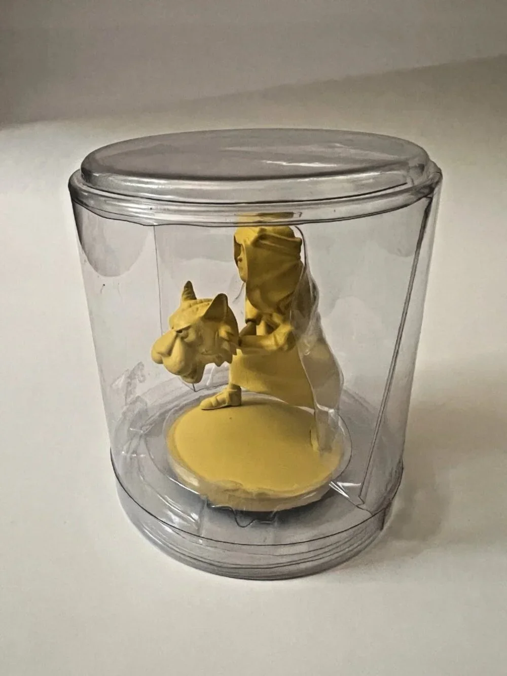 NEW Tintin Abdallah Moulinsart Yellow Monochrome Collectible Figure